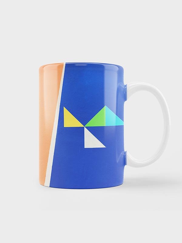 Triangle Printed Mug