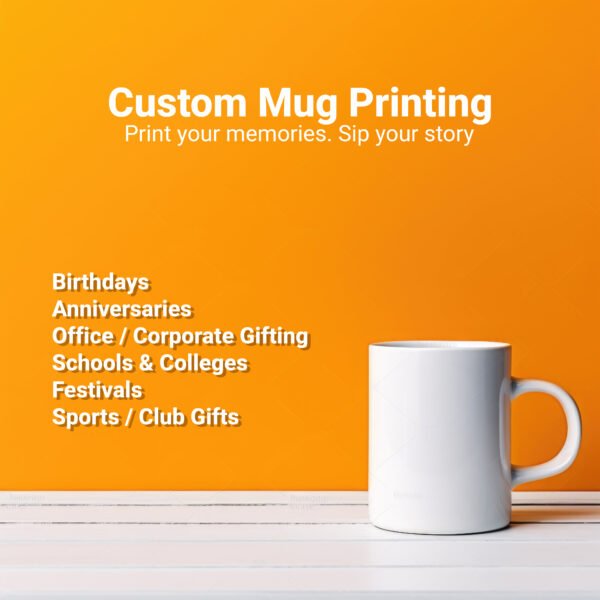 novotechprint Novotech Print Custom Designed Promotional & Gift Coffee / 350 ml Ceramic Coffee Mug