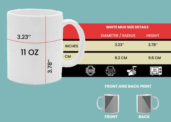 Premium Ceramic Coffee Mug for Doctors | Stylish Doctor Coat & Stethoscope Printed Tea Cup | Microwave & Freezer Safe Gifting Mug for Medical Professionals